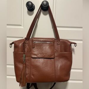 Lily Jade Madeline Leather Diaper Bag